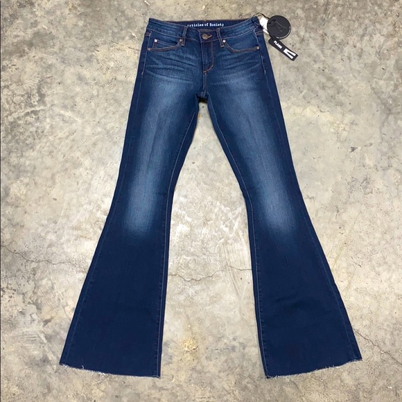 soft flare jeans
